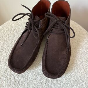 Loro Piana Men's Suede Boots Authentic-Classic"Mini Dots" Roadster US9.5/42.5